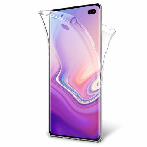 Galaxy S10 Plus 360° Full Cover Transparant TPU Hoesje, Telecommunicatie, Mobiele telefoons | Hoesjes en Frontjes | Samsung, Nieuw