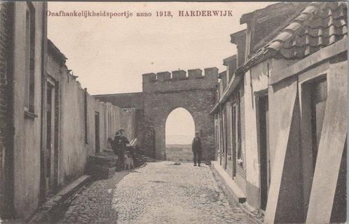 HARDERWIJK - Onafhankelijkheidspoortje anno 1913, Verzamelen, Ansichtkaarten | Nederland, Verzenden