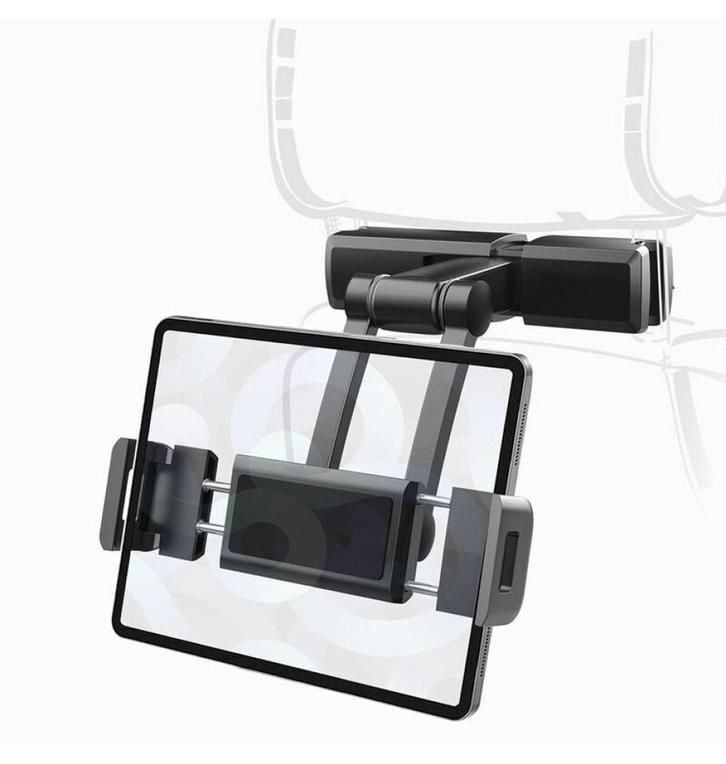 PM - Tablet Houder voor Auto Hoofdsteun - Zwart (Houders), Telecommunicatie, Telefoonhouders, Nieuw, Verzenden