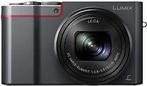 Panasonic Lumix DMC-TZ101/DMC-TZ100 zilver, Verzenden, Zo goed als nieuw