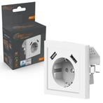 ProCharge Wandcontactdoos met 2 USB snelladers - Universeel, Verzenden, Nieuw