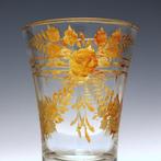 Whiskyglas (2) - Glas - Paar Boheemse tumbler glazen, Antiek en Kunst, Antiek | Glas en Kristal