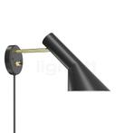 Louis Poulsen AJ Wandlamp, messing/zwart - met schakelaar/me, Huis en Inrichting, Lampen | Wandlampen, Verzenden, Nieuw