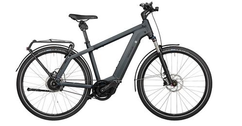 Riese & Müller Charger3 Vario - Nyon Display - Donkerblauw M, Fietsen en Brommers, Elektrische fietsen, Verzenden