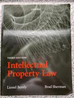 Intellectual property law  (Lionel Bently & Brad Sherman), Boeken, Gelezen, Verzenden, Lionel Bently & Brad Sherman, Juridisch en Recht