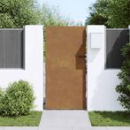 vidaXL Poort 85x200 cm cortenstaal, Tuin en Terras, Verzenden, Nieuw