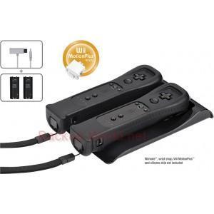 Oplaadstation Inductie - Zwart + 2 Accu Wii Morgen in huis!, Spelcomputers en Games, Spelcomputers | Nintendo Consoles | Accessoires