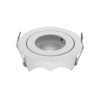 Mini Inbouwspot | PAROS | MR11 | Ø48mm | IP20 | Wit, Ophalen of Verzenden, Nieuw, Plafondspot of Wandspot, Led