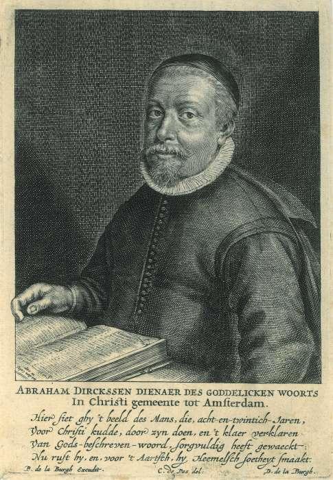 Portrait of Portret van Abraham Dirksz. Bierens, Antiek en Kunst, Kunst | Etsen en Gravures