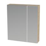 Spiegelkast Tiger S-line 60 cm Met 2 Deuren Naturel Eik, Doe-het-zelf en Verbouw, Ophalen of Verzenden, Nieuw, Bad