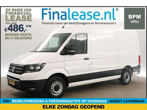 Volkswagen Crafter 30 2.0 TDI L3H3 BPM Vrij 3000KG €486pm, Auto's, Bestelauto's, Lease, Handgeschakeld, Diesel, Volkswagen, Wit