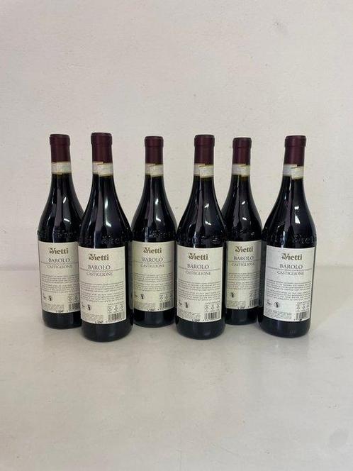 2019 Vietti, Castiglione - Barolo DOCG - 6 Flessen (0.75, Verzamelen, Wijnen