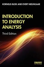 Introduction to Energy Analysis 9780367434816, Zo goed als nieuw