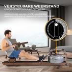 Fluid Rower Viking 3 XL Roeitrainer - Walnoot - Gratis, Sport en Fitness, Verzenden, Nieuw, Roeitrainer