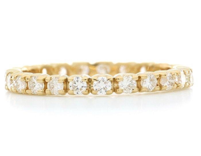 Zonder minimumprijs - Ring - 18 karaat Geel goud - 1.76ct., Sieraden, Tassen en Uiterlijk, Ringen