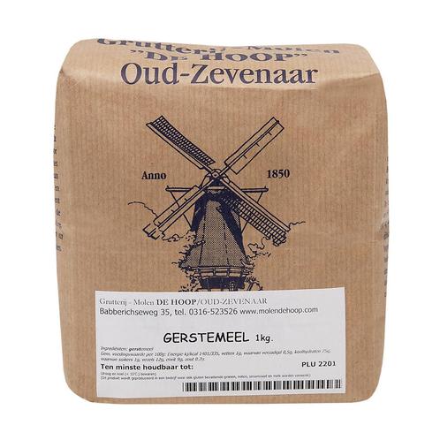 Molen de Hoop Volkoren Gerstemeel 1kg, Hobby en Vrije tijd, Taarten en Cupcakes maken, Nieuw, Verzenden