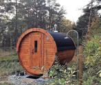Saunabarrel - Buitensauna - Thermo hout- compact - Ton model, Ophalen of Verzenden, Nieuw, Fins of Traditioneel, Complete sauna