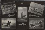ZANDVOORT - Meerluik Groeten uit Zandvoort aan Zee, Verzamelen, Ansichtkaarten | Nederland, Verzenden, Gelopen