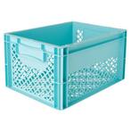 Fast Rider Kunststof Fietskrat Medium 25 liter LichtBlauw, Verzenden, Nieuw