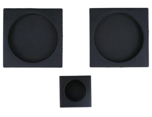 Set komgrepen voor schuifdeur mat zwart, Doe-het-zelf en Verbouw, Hang- en Sluitwerk, Nieuw, Ophalen of Verzenden