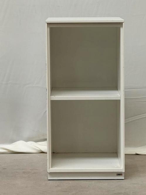 Wit Boekenkast, Huis en Inrichting, Kasten | Boekenkasten, 50 tot 75 cm, Met plank(en), Gebruikt, Overige houtsoorten, 100 tot 150 cm