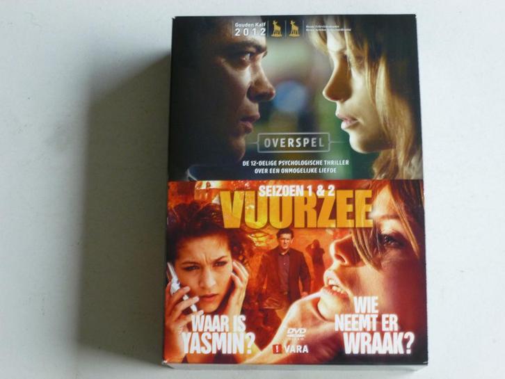 Overspel + Vuurzee Seizoen 1 & 2 ( 9 DVD), Cd's en Dvd's, Dvd's | Tv en Series, Zo goed als nieuw, Verzenden