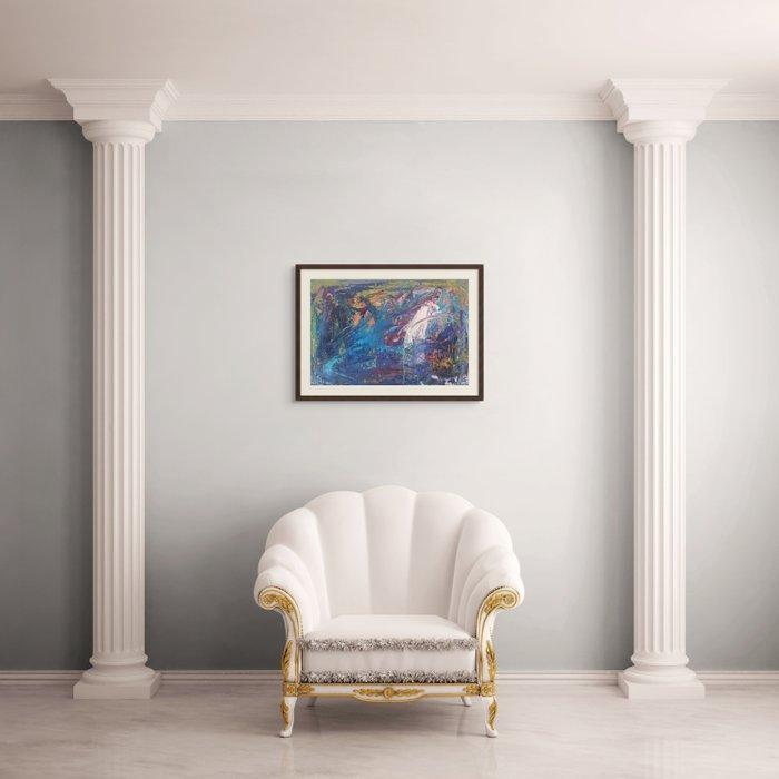 Sonia J. - Chromatic Current, Antiek en Kunst, Kunst | Schilderijen | Modern