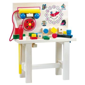 Werkbank Bino 82145 (Gereedschap, Houten speelgoed) beschikbaar voor biedingen
