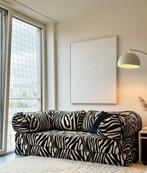 Sofa - Faux bont, Pluche - Vintage sofa met zebraprint, Nieuw