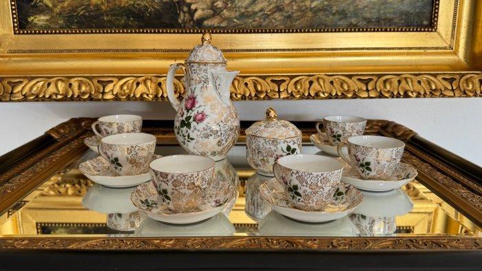 Oscar Schaller & Co Schwarzenbach - Theeservies (14) -, Antiek en Kunst, Antiek | Glas en Kristal