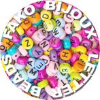 Fako Bijoux® - Letterkralen - Letter Beads - Alfabet Kralen, Hobby en Vrije tijd, Kralen en Sieraden maken, Nieuw, Verzenden