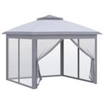 TRUUSK Paviljoen 3 X 3 M Tuin-Pop-up Vouwtent Dubbel Dak 4 A, Tuin en Terras, Partytenten, Verzenden, Nieuw