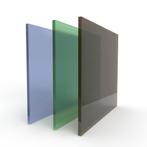 Enkel glas gehard satijn groen acide/melkglas 6 mm, Ophalen of Verzenden, Nieuw