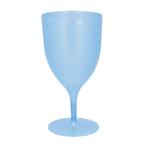 Blauw Wijnglas 350ml, Hobby en Vrije tijd, Feestartikelen, Nieuw, Verzenden