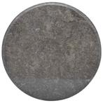 vidaXL Tafelblad Ø60x2,5 cm marmer zwart, Verzenden, Nieuw