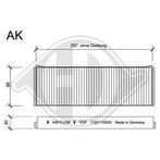 BINNENFILTER VOOR AUDI A6 C6 2005-2008 4F0819439A, Ophalen of Verzenden, Nieuw