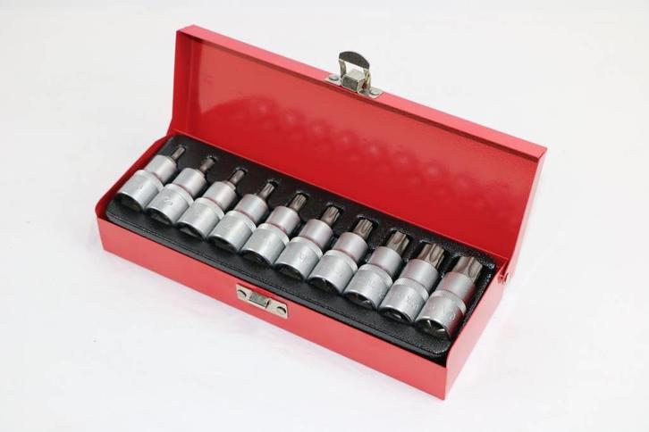 10 Delige Profi 1/2 TORX Doppenset, Auto diversen, Autogereedschap, Nieuw, Verzenden