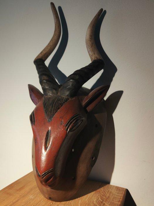 Bamabara mask Antilope - Bamabara - Mali (Zonder, Antiek en Kunst, Kunst | Niet-Westerse kunst