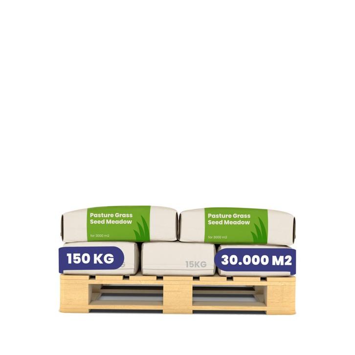 Weidegraszaad Meadow – Voor Paarden en Kleinvee (10x = 150, Tuin en Terras, Bloembollen en Zaden, Zaad, Gehele jaar, Volle zon