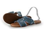 Ann Rocks Slippers in maat 40 Blauw | 25% korting, Kleding | Dames, Schoenen, Slippers, Ann Rocks, Zo goed als nieuw, Verzenden