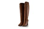 Manfield Laarzen in maat 41 Bruin | 10% extra korting, Kleding | Dames, Schoenen, Hoge laarzen, Bruin, Verzenden, Zo goed als nieuw