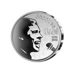 België 10 Euro Jacques Brel 2018 Zilver Proof, Postzegels en Munten, Munten | Europa | Euromunten, Verzenden