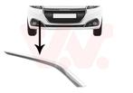 BUMPERLIJST VOOR PEUGEOT 208 2012-2019 1613503380, Ophalen of Verzenden, Nieuw