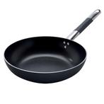 Italiaanse Design Wokpan Zwart – 32 cm - Agnelli, Verzenden, Nieuw