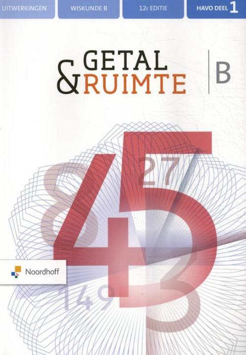 Getal amp Ruimte B. Havo deel 1 Uitwerkingen 9789001735531, Boeken, Studieboeken en Cursussen, Zo goed als nieuw, Verzenden