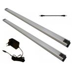 Complete verlichtingsset met 2 LED lampen, connectorkabel en, Ophalen of Verzenden, Nieuw