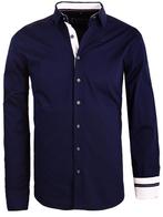 Carisma Blauw Overhemd Lange Mouw Met Stretch 8441, Kleding | Heren, Overhemden, Nieuw, Blauw, Verzenden