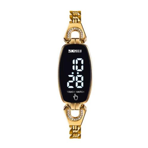 Diamant Horloge voor Vrouwen - Digitaal LED Uurwerk Touch, Sieraden, Tassen en Uiterlijk, Smartwatches, Nieuw, Verzenden