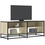 vidaXL Tv-meubel 120,5x40x46cm bewerkt hout metaal sonoma, Huis en Inrichting, Kasten | Televisiemeubels, Verzenden, Nieuw, Overige houtsoorten