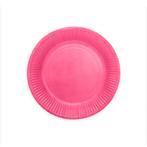 Fuchsia Borden Papier 23cm 8st, Verzenden, Nieuw
